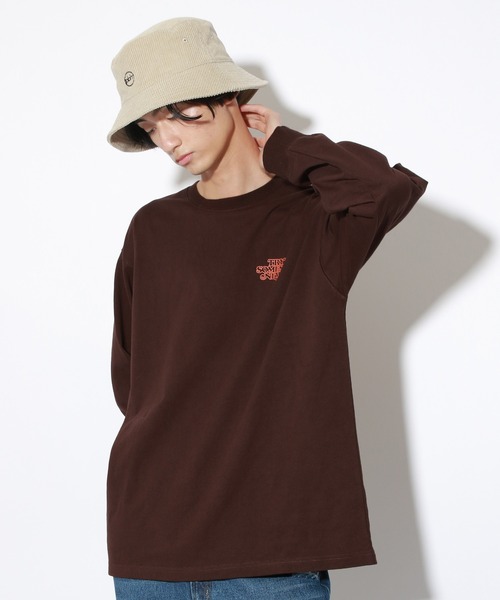 PBLIM（ページボーイリム）の「【PAGEBOYLIM】トライメッセージロンT（Tシャツ/カットソー・レディース・オフホワイト/ブラック/ブラウン/パープル・MEDIUM/LARGE）」の13枚目の写真