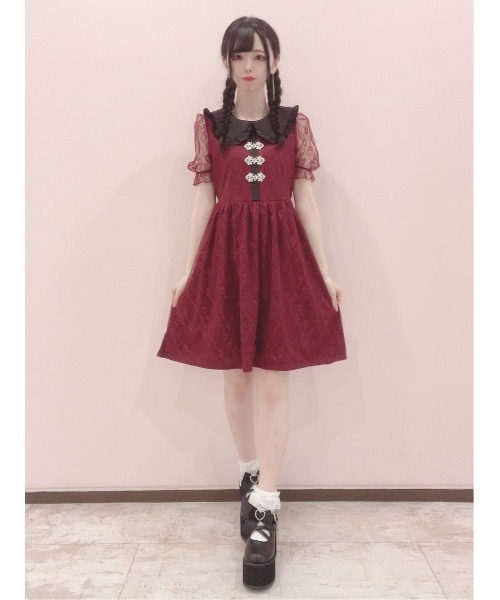 Ank Rouge（アンクルージュ）の「チャイナワンピース（ワンピース