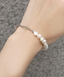 blackdia ocean | blackdia ocean パールチェーンブレスレット(ブレスレット)