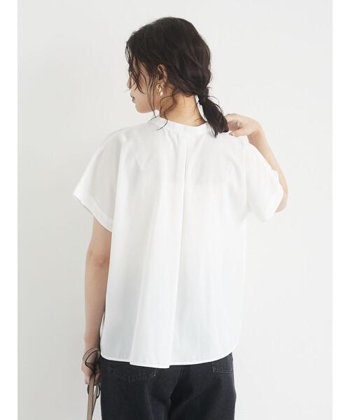 ELENCARE DUE（エレンカーレデュエ）の「・ELENCARE DUE ｲﾛｲﾛ釦5分袖ﾌﾞﾗｳｽ＊（シャツ/ブラウス・レディース・チャコールグレー/ベージュ/ブラック/オフホワイト・FREE）」の14枚目の写真