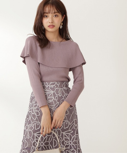 PROPORTION BODY DRESSING - プロポーション  美人百花10月号 掲載商品】ケープリブニット 楽天市場】【SALE／20%OFF】｜美人百花10月号掲載｜ケープ