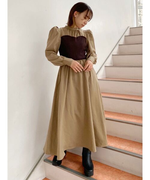 セール ビスチェコンビシャツワンピース ワンピース Dazzlin ダズリン のファッション通販 Zozotown