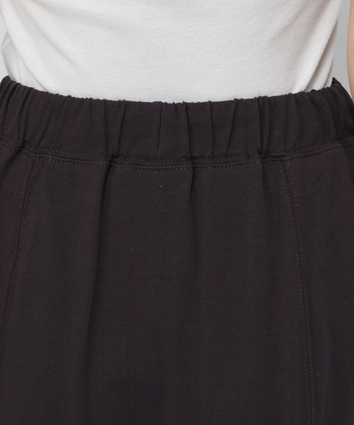 niko and...（ニコアンド）の「サラサラカット切り替えAラインスカート（スカート・レディース・カーキ/アイボリー/チャコール・MEDIUM/LARGE）」の9枚目の写真
