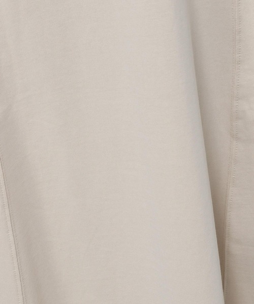 niko and...（ニコアンド）の「サラサラカット切り替えAラインスカート（スカート・レディース・カーキ/アイボリー/チャコール・MEDIUM/LARGE）」の8枚目の写真