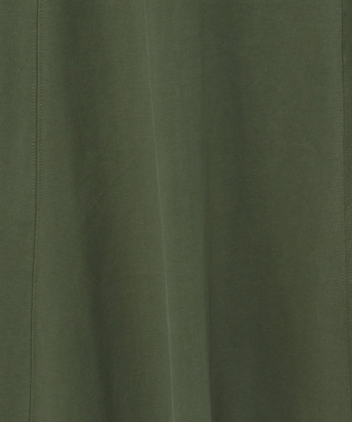 niko and...（ニコアンド）の「サラサラカット切り替えAラインスカート（スカート・レディース・カーキ/アイボリー/チャコール・MEDIUM/LARGE）」の6枚目の写真