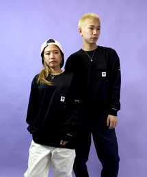 columbia/コロンビア インペリアルパーク ポケット ロンT/ビッグシルエット  ロングスリーブTEE   PM0800