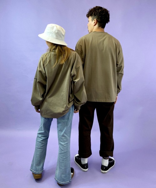 Columbia(コロンビア)の「columbia/コロンビア インペリアルパーク ポケット ロンT/ビッグシルエット ロングスリーブTEE PM0800(Tシャツ/カットソー・メンズ・ブラウン/ブラック/オフホワイト・L/S/XL/M)」の11枚目の写真