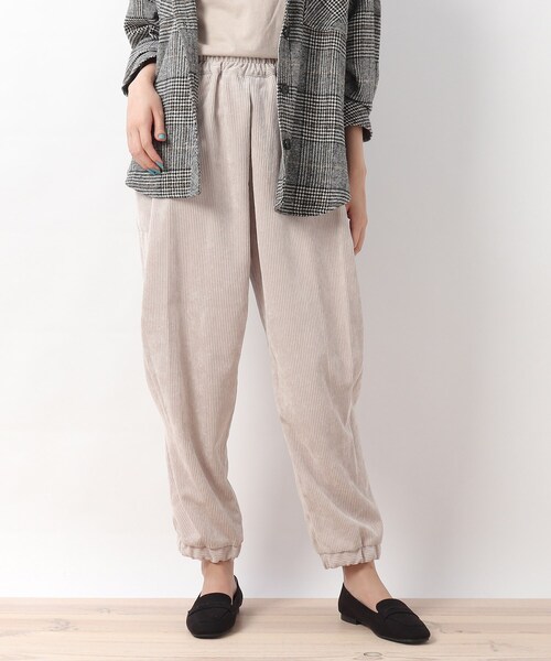 Cutie Blonde（キューティーブロンド）の「◆【S-L】サーカスパンツ（その他パンツ・レディース・ブラック/カーキ/ベージュ系1/ライトグレー系7/ダークブラウン系7/アイボリー系7・02/01/03）」の5枚目の写真