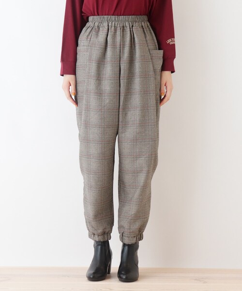 Cutie Blonde（キューティーブロンド）の「◆【S-L】サーカスパンツ（その他パンツ・レディース・ブラック/カーキ/ベージュ系1/ライトグレー系7/ダークブラウン系7/アイボリー系7・02/01/03）」の7枚目の写真