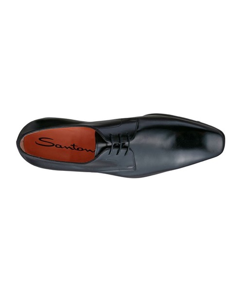 Santoni(サントーニ)の「サントーニ メンズ/プレーントウ(ドレスシューズ・メンズ・ブラック・60/65/75/55/50/90/80/85/95/70)」の3枚目の写真
