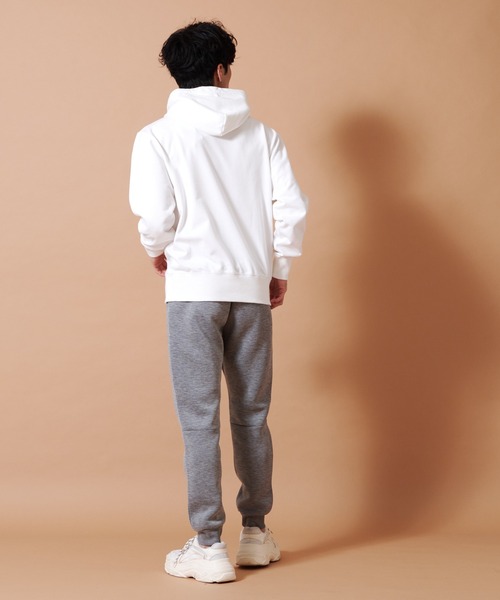 Champion(チャンピオン)の「【CHAMPION/チャンピオン】アスレジャースウェットパーカー 軽量素材使用 スポーティなスウエットパーカー C3-LS151(パーカー・メンズ・ホワイト/ブラック/杢グレー・MEDIUM/LARGE/X-LARGE)」の11枚目の写真