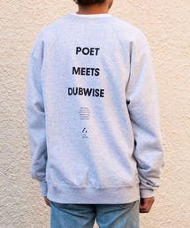 bonjour records | 【POET MEETS DUBWISE】COMMUNE RAGLAN SLEEVE SWEAT(スウェット)