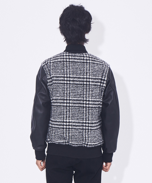 5351 POUR LES HOMMES（ゴーサンゴーイチプールオム）の「スタジアムジャンパー（ブルゾン・メンズ・ブラック・50/48/44/46）」の4枚目の写真