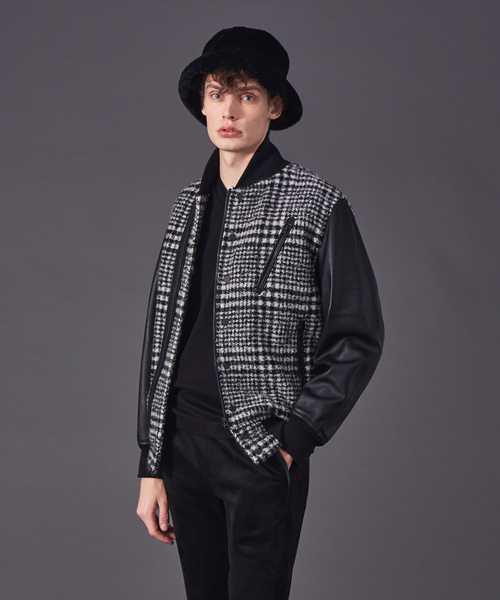 5351 POUR LES HOMMES（ゴーサンゴーイチプールオム）の「スタジアムジャンパー（ブルゾン・メンズ・ブラック・50/48/44/46）」の13枚目の写真