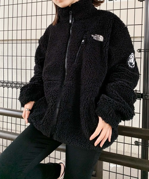 THE NORTH FACE（ザノースフェイス）の「【THE NORTH FACE】(ザ・ノース・フェイス) RIMO FLEECE JACKET ボア ジャケット（ブルゾン・レディース・アイボリー/ブラック/ベージュ/ライトベージュ・L/M/XL/XXL/XS/S）」の21枚目の写真