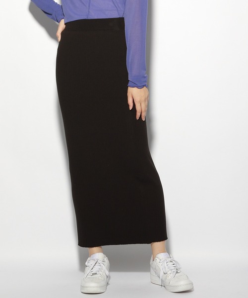 PBLIM（ページボーイリム）の「【PAGEBOYLIM】ニットタイトスカート（スカート・レディース・ブラック/ブルー/グリーン・FREE）」の7枚目の写真