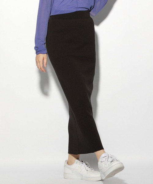 PBLIM（ページボーイリム）の「【PAGEBOYLIM】ニットタイトスカート（スカート・レディース・ブラック/ブルー/グリーン・FREE）」の21枚目の写真