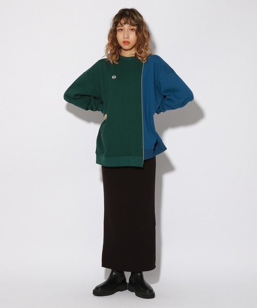 PBLIM（ページボーイリム）の「【PAGEBOYLIM】ニットタイトスカート（スカート・レディース・ブラック/ブルー/グリーン・FREE）」の5枚目の写真