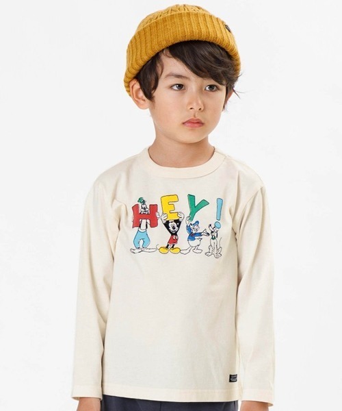 セール F O Kids エフオーキッズ ディズニー キャラクターtシャツ ロンt ヴィンテージ風 Tシャツ カットソー F O Kids エフオーキッズ のファッション通販 Zozotown