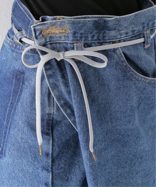 MAISON EUREKA（メゾンエウレカ）の「【MAISON EUREKA/メゾン・エウレカ】VINTAGE REWORK BIGGY PANTS（デニムパンツ・レディース・ライトブルー・38/36）」の18枚目の写真