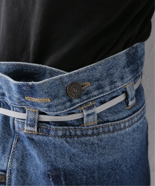 MAISON EUREKA（メゾンエウレカ）の「【MAISON EUREKA/メゾン・エウレカ】VINTAGE REWORK BIGGY PANTS（デニムパンツ・レディース・ライトブルー・38/36）」の9枚目の写真