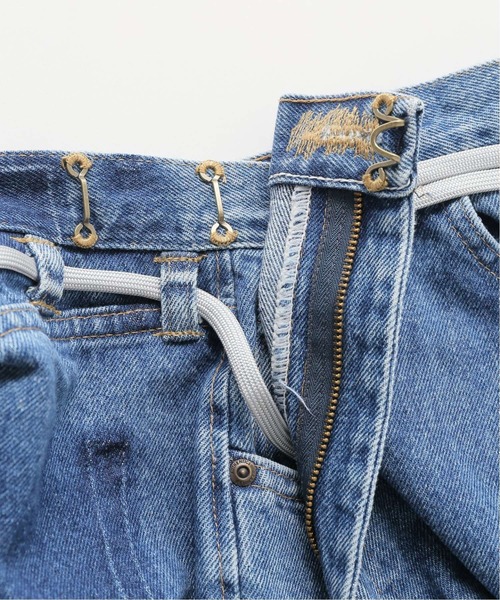 MAISON EUREKA（メゾンエウレカ）の「【MAISON EUREKA/メゾン・エウレカ】VINTAGE REWORK BIGGY PANTS（デニムパンツ・レディース・ライトブルー・38/36）」の22枚目の写真