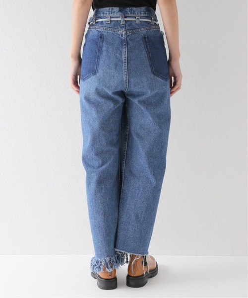 MAISON EUREKA（メゾンエウレカ）の「【MAISON EUREKA/メゾン・エウレカ】VINTAGE REWORK BIGGY PANTS（デニムパンツ・レディース・ライトブルー・38/36）」の5枚目の写真