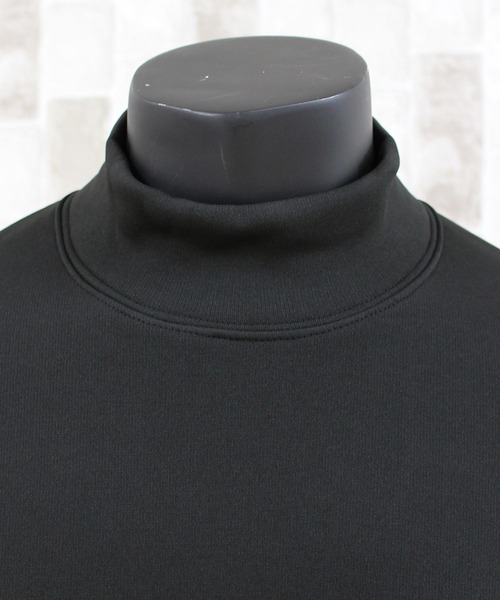 TopIsm(トップイズム)の「裏シャギーボア ハイネック ゴルフ インナーシャツ ゴルフウェア メンズ(ゴルフグッズ・メンズ・ブラック/ネイビー/ライトグレー・XXX-LARGE/M/L/XL/XXL)」の7枚目の写真