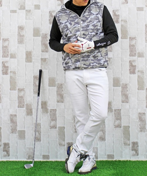 TopIsm(トップイズム)の「裏シャギーボア ハイネック ゴルフ インナーシャツ ゴルフウェア メンズ(ゴルフグッズ・メンズ・ブラック/ネイビー/ライトグレー・XXX-LARGE/M/L/XL/XXL)」の8枚目の写真