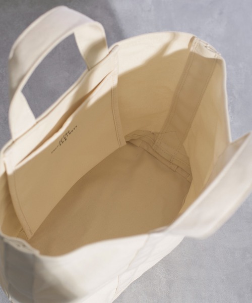 JANESMITH（ジェーンスミス）の「JANESMITH ジェーンスミス / TOTE BAG MIDIUM ミディアムトートバッグ / 22SBG-#155S（トートバッグ・レディース・ナチュラル/オレンジ系その他/バイオレット・FREE）」の7枚目の写真