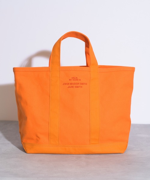 JANESMITH（ジェーンスミス）の「JANESMITH ジェーンスミス / TOTE BAG MIDIUM ミディアムトートバッグ / 22SBG-#155S（トートバッグ・レディース・ナチュラル/オレンジ系その他/バイオレット・FREE）」の9枚目の写真