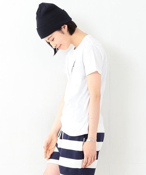 BEAMS BOY(ビームスボーイ)の「BEAMS BOY / シルエット ポケットT(Tシャツ/カットソー・レディース・ホワイト/ホワイト系その他/その他1・ONE SIZE)」の21枚目の写真