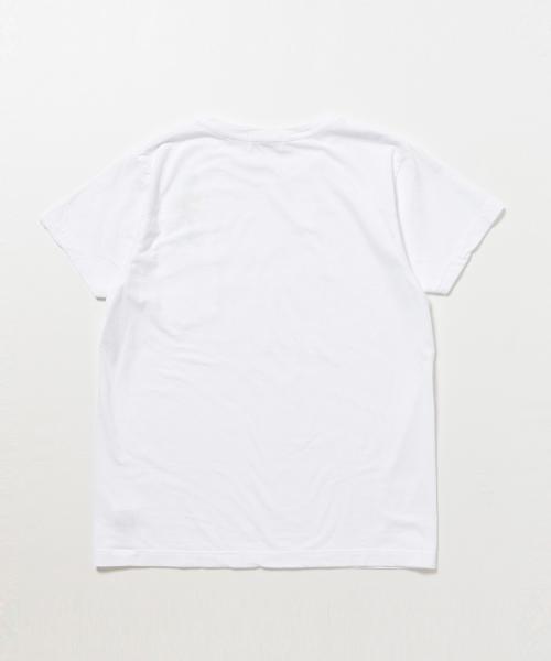 BEAMS BOY(ビームスボーイ)の「BEAMS BOY / シルエット ポケットT(Tシャツ/カットソー・レディース・ホワイト/ホワイト系その他/その他1・ONE SIZE)」の7枚目の写真