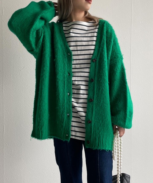 w closet（ダブルクローゼット）の「ボーダーボートネックロンTee（Tシャツ/カットソー・レディース・ホワイト×ピンク/グリーン系その他/ブラック×ホワイト/ホワイト系その他/ブルー系その他/グリーン系その他2・FREE）」の5枚目の写真