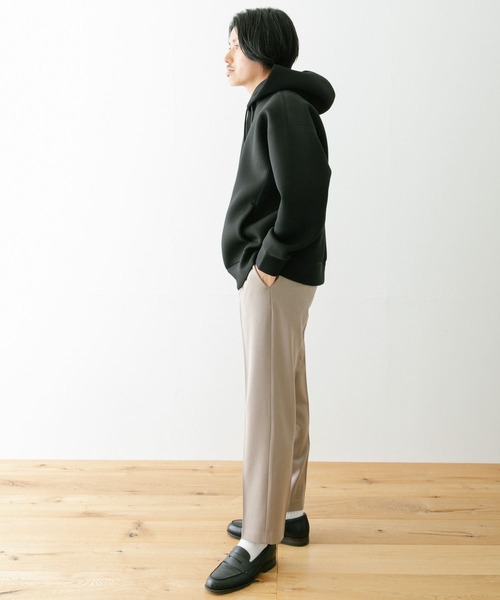 ITEMS URBANRESEARCH（アイテムズ アーバンリサーチ）の「ダンボール プルオーバーパーカー（パーカー・メンズ・ブラック/ブラウン/ベージュ/グレー・MEDIUM/LARGE）」の7枚目の写真