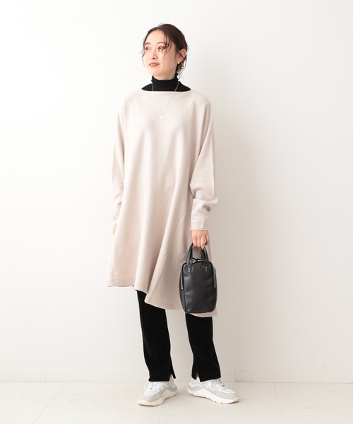 IENA（イエナ）の「Co/Caフレアミニワンピース（ワンピース・レディース・アイボリー/ブラック・FREE）」の17枚目の写真