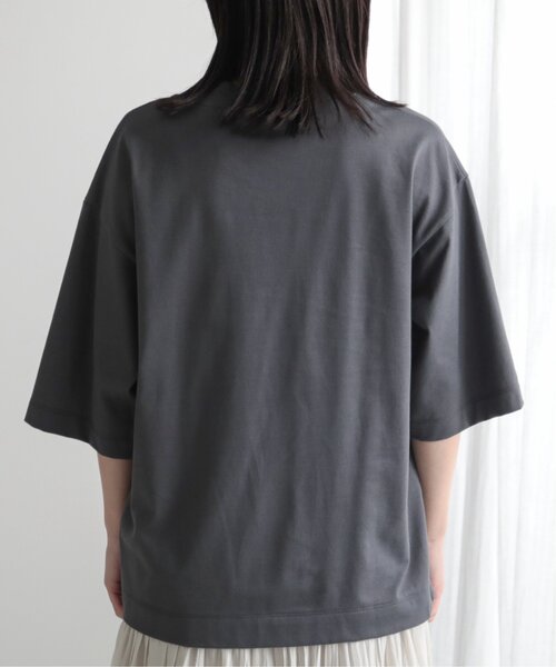 MJUKA.（ミューカ）の「TEE-SHIRT マチュピチュ刺繍半袖TEE（Tシャツ/カットソー・レディース・グレー/ベージュ/オフホワイト・FREE）」の15枚目の写真