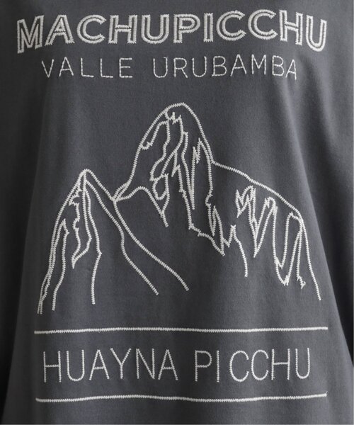 MJUKA.（ミューカ）の「TEE-SHIRT マチュピチュ刺繍半袖TEE（Tシャツ/カットソー・レディース・グレー/ベージュ/オフホワイト・FREE）」の12枚目の写真