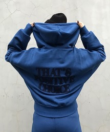 ROGER AND RAW | サガラ刺繍ZIPパーカー(パーカー)