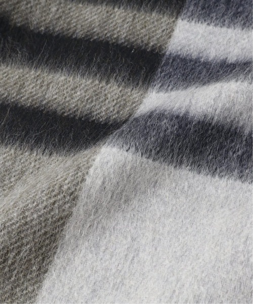 Joshua Ellis（ジョシュアエリス）の「【Joshua Ellis / ジョシュア エリス】Primary Black Watch (35×190)（マフラー・メンズ・ネイビー/キャメル/カーキ・FREE）」の9枚目の写真