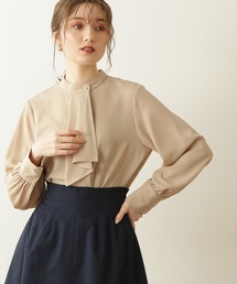 ◆ボウタイ風ブラウス