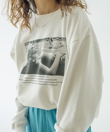 mystic | ジョースザボ別注スウェット Sleeping girl(スウェット)