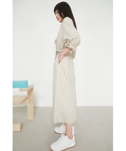 RIM.ARK（リムアーク）の「Coat detail dress（ワンピース）」 - WEAR