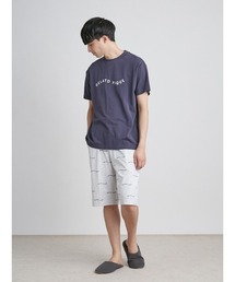 gelato pique（ジェラートピケ）の「【HOMME】5モチーフTシャツ&ハーフパンツSET（ルームウェア/パジャマ・メンズ）」