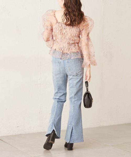 Chico(チコ)の「シャーリングボリュームブラウス(シャツ/ブラウス・レディース・ホワイト系その他2/ホワイト系その他3/ブラック系その他2/ベージュ系その他2・FREE)」の9枚目の写真