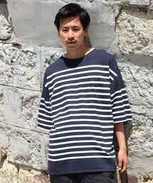 BEAMS | ORCIVAL × BEAMS / 別注 Naval Border T-shirt(Tシャツ/カットソー)