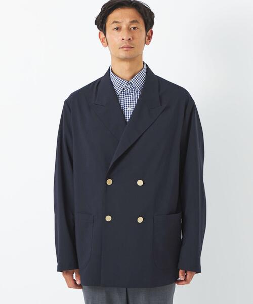 Traditional Weatherwear（トラディショナルウェザーウェア）の「【別注】＜Traditional Weatherwear＞TUFTON DOUBLE ジャケット（テーラードジャケット・メンズ・ネイビー・S/M/L）」の4枚目の写真