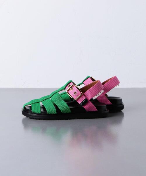 ◆MARNI◆ サンダル(2色) MARNI(マルニ)の「<MARNI(マルニ)>ツートンカラー