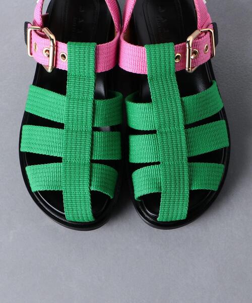 MARNI ◆ サンダル【３色】 MARNI（マルニ）の「＜MARNI（マルニ）＞ツートンカラー