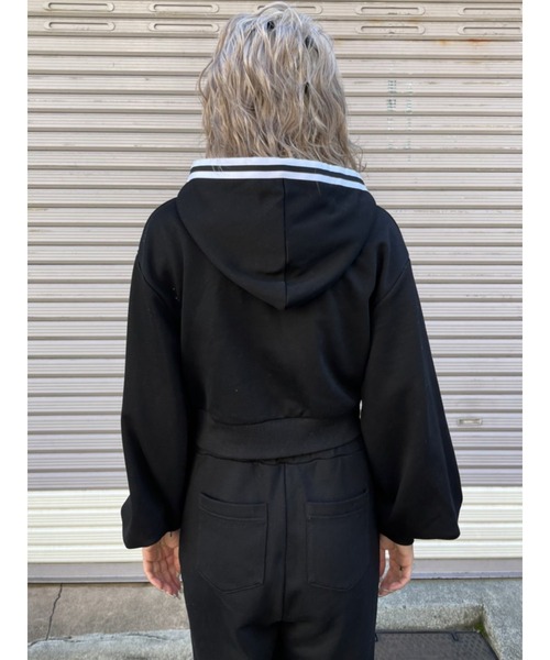 レア★EGOIST/エゴイスト★セクシーお姉ロングパーカー★新品 エゴイスト EGOIST EG刺繍ユニセックススウェットパーカー